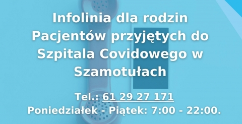 Szamotulski szpital przekształcony w covidowy - WAŻNE INFORMACJE