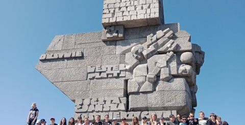 Uczniowie z Grzebieniska na wycieczce w Gdańsku