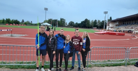Sportowcy UKS Olimp na Mistrzostwach w Szczcecinie, 7 września 2019 r