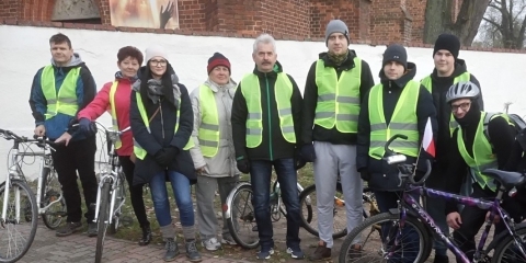 Niepodległościowy rajd rowerowy w 101. rocznicę odzyskania niepodległości