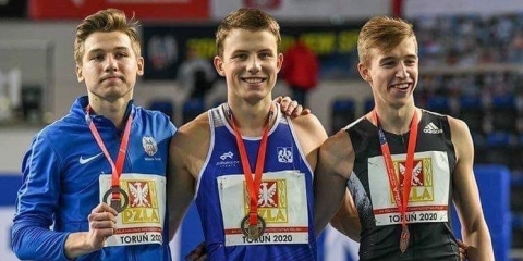 Brązowy Medal Bartosza Zielińskiego w Halowych Mistrzostwach Polski