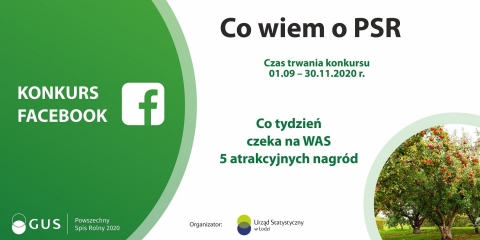 Powszechny Spis Rolny - konkursy dla mieszkańców 