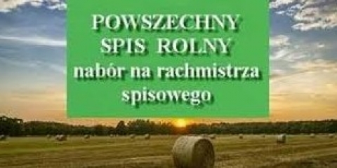Aktualizacja informacji o wynikach naboru na rachmistrza spisowego