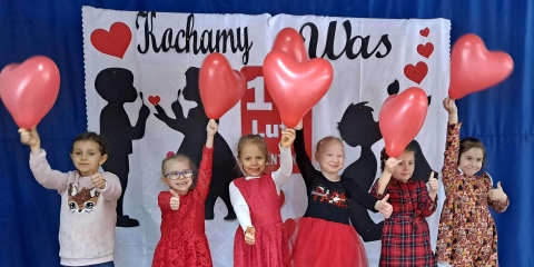 Walentynki przedszkolaków z Sędzinka