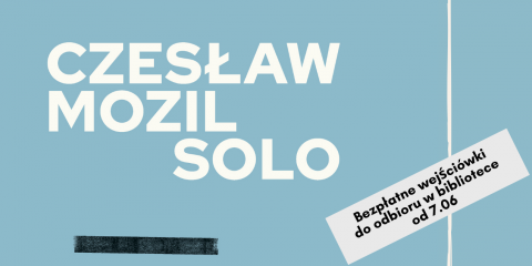 Czesław Mozil SOLO w Dusznikach - sobota 19 czerwca