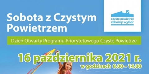 Dzień otwarty programu Czyste Powietrze w Poznaniu - sobota 16 października