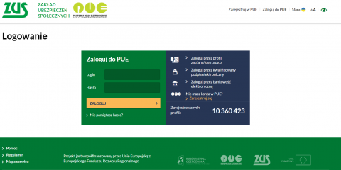 Na PUE ZUS sprawdzisz stan swojego konta emerytalnego