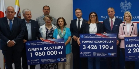 Gmina Duszniki otrzymała dofinansowanie na kolejną inwestycję