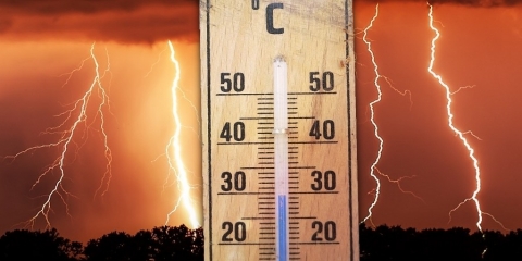Uwaga! Upał, burze i silny wiatr w piątek 19 sierpnia
