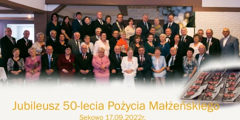 Jubileusze małżeńskie w gminie Duszniki