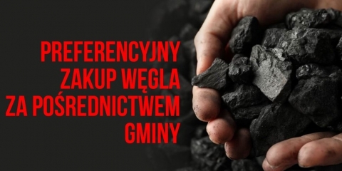 Zakup preferencyjny węgla przez gospodarstwa domowe