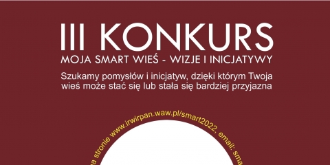 Konkurs "Moja smart wieś - Wizje i Inicjatywy"- zgłoszenia do 28 lutego