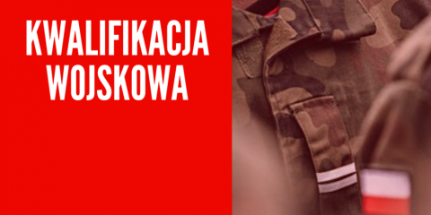 Kwalifikacja wojskowa dla urodzonych w 2005 r. z terenu gminy Duszniki