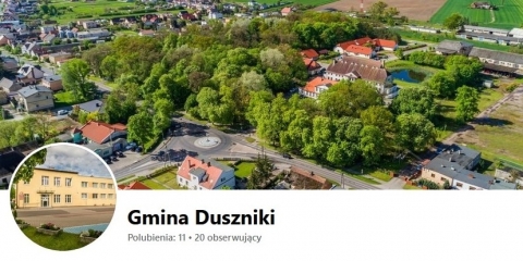 Gmina Duszniki na portalu Facebook