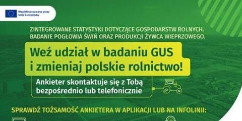 Badanie ankietowe GUS dotyczące gospodarstw rolnych