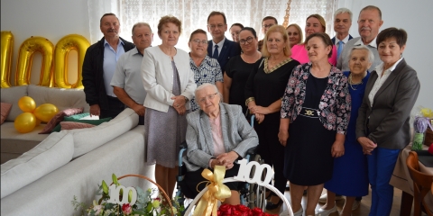 Jubileusz 100. urodzin Janiny Rataj z Chełminka
