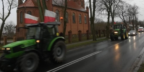 ZGŁOSZONE PROTESTY ROLNICZE w dniu 20 marca 2024 r. 