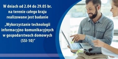 Badanie GUS - Wykorzystywanie technologii - od 2 kwietnia do 29 maja