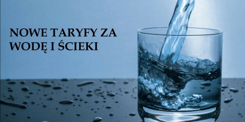 Nowe taryfy za wodę i ścieki