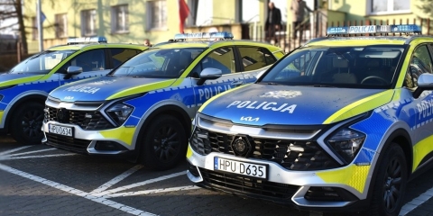 Nowy radiowóz dla Posterunku Policji w Dusznikach