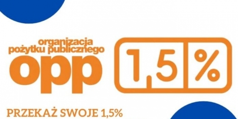 Przekaż swoje 1,5% podatku na rzecz OPP