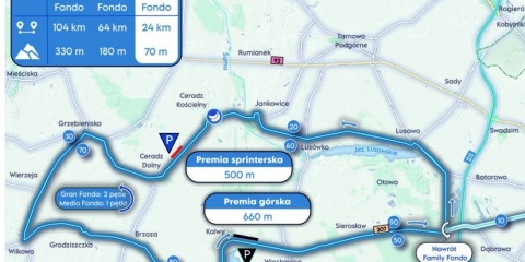 Utrudnienia w ruchu Grand Fondo Poznań 