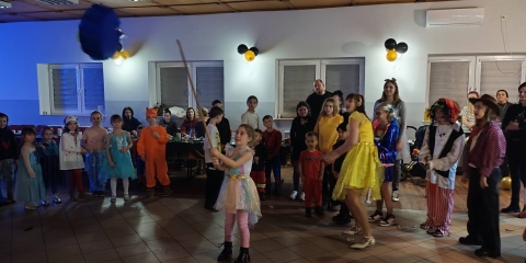 Balik karnawałowy dla dzieci w Sędzinku