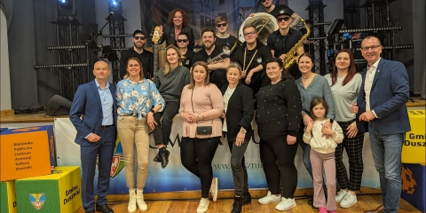 Koncert Bonanza Brass Band w Grzebienisku