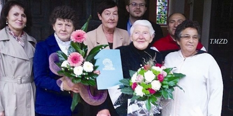 Pani Emilia Schulz z Podrzewia najstarszą Wielkopolanką