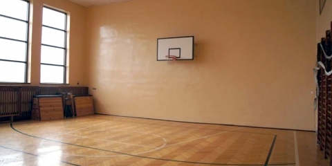 Remont sali sportowej w Dusznikach