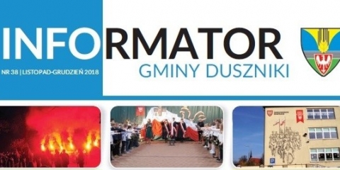 Nowy Informator nr 38 już w skrzynkach i na duszniki.esamorzad24.pl
