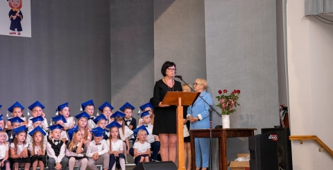 Uroczystość zakończenia nauki w Zespole Przedszkoli w Dusznikach