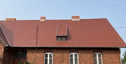 Remont dachu w Grodziszczku