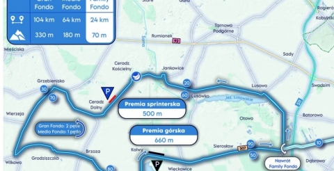 Utrudnienia w ruchu Grand Fondo Poznań 