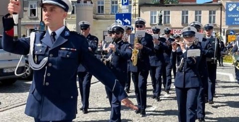 Gmina Duszniki na obchodach Święta Policji w Szamotułach