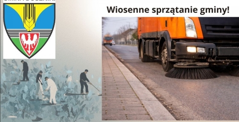 Wiosenne sprzątanie gminy!