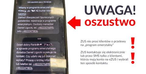 Próba oszustwa na ZUS 