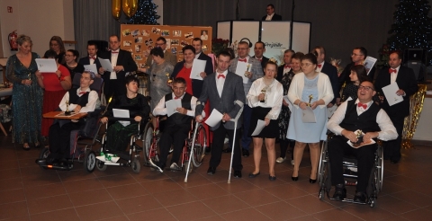Bal z okazji 10-lecia Warsztatu Terapii Zajęciowej w Dusznikach
