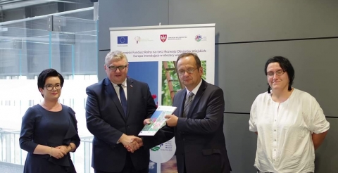 Zdjęcie ze strony Facebook Wicemarszałka Krzysztofa Grabowskiego
