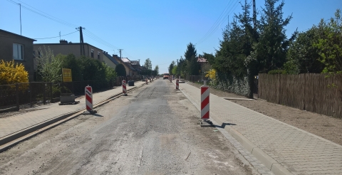 Remont ul. Lipowej w Dusznikach