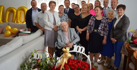 Jubileusz 100. urodzin Janiny Rataj. Fot. Sławomir Chamczyk