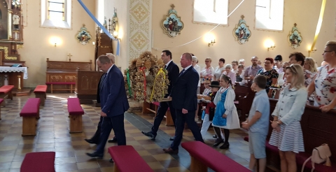Dożynki Parafialne w Wilczynie