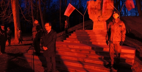 Obchody Narodowego Dnia Pamięci Żołnierzy Wyklętych w Dusznikach