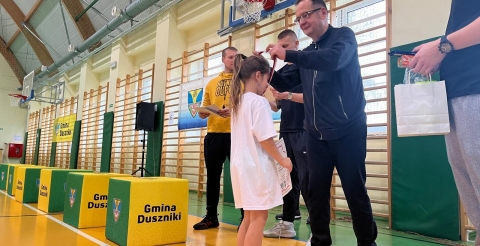 Wręczenie nagród zawodnikom Turnieju Niepodległościowego 