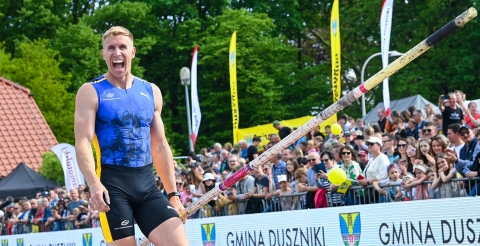 Mityng tyczkarski "LISEK W DOMU" w Dusznikach w 2023 r. Fot. Paweł Skraba