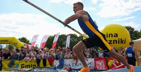 Mityng tyczkarski "LISEK W DOMU" w Dusznikach w 2023 r. Fot. Paweł Skraba