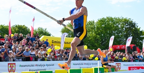 Mityng tyczkarski "LISEK W DOMU" w Dusznikach w 2023 r. Fot. Paweł Skraba