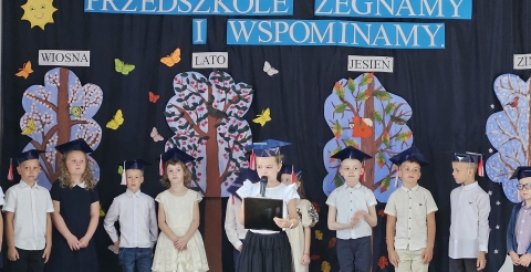 Pożegnanie przedszkola w Sędzinku