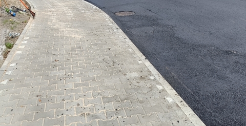 Przebudowa ulicy Parkowej w Niewierzu
