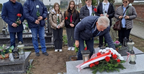 Uroczystość upamiętniająca Powstańca Styczniowego - Franciszka Piątka